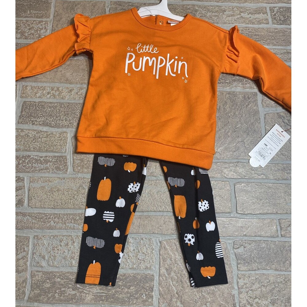 Carter's Little Pumpkin Sweater Outfit NEW 12 Month